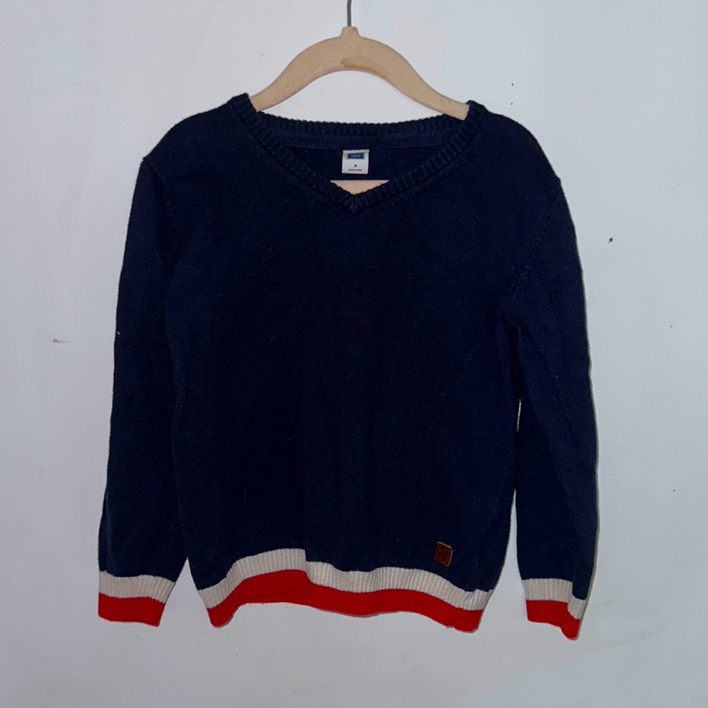 Janie and Jack Navy Sweater